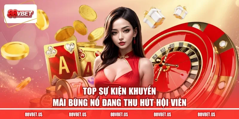 Top sự kiện khuyến mãi bùng nổ đang thu hút hội viên